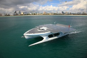 Solar Panel Boat