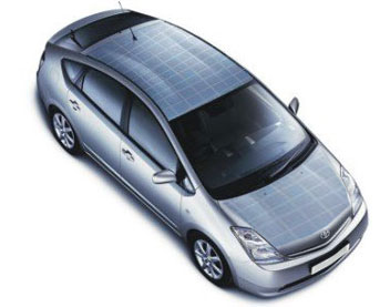 Toyota Solar Powered Car